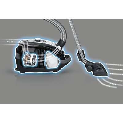 Siemens Q8.0 Extreme Silence Power Vacuum Cleaner (White)