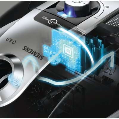 Siemens Q8.0 Extreme Silence Power Vacuum Cleaner (White)