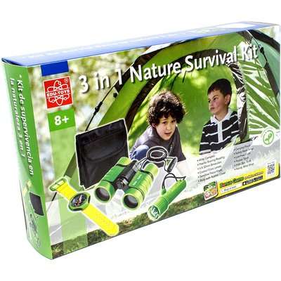 Edu Toys 3 in 1 Nature Survival Kit (Supplied Colour May Vary)