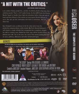 The Closer - Season 1 (DVD, Boxed set)