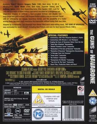 The Guns Of Navarone  (English, French, German, DVD)