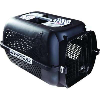 Catit Style Profile Voyager Cat Carrier (Medium) (Black Tiger)