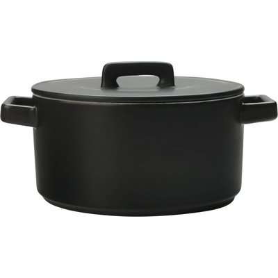 Maxwell & Williams Epicurious Round Casserole (2.6L | Black)