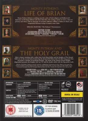 Monty Python and the Holy Grail/Life of Brian (DVD)