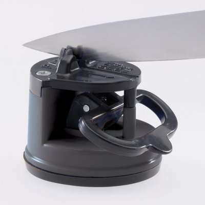 Clean Cut Knives & Sharpener (Grey)