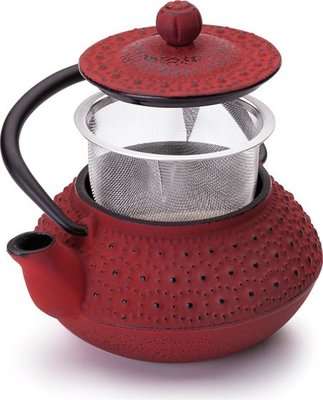 Ibili Oriental Cast Iron Tetsubin Teapot with Infuser - Hanoi (300ml)