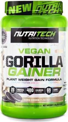Nutritech Vegan Gorilla Gainer - Kong Cookie Flavour (1kg)