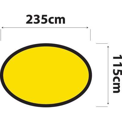 Oztrail Pop Up Beach Dome (Green / Yellow) (235 x 115 x 120cm)