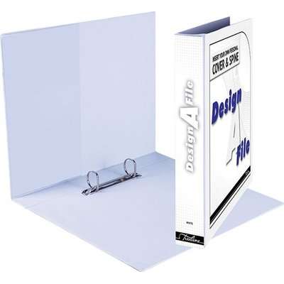 Design-A-File 2 D-Ring (A4)(25mm)(White)(Box of 10)