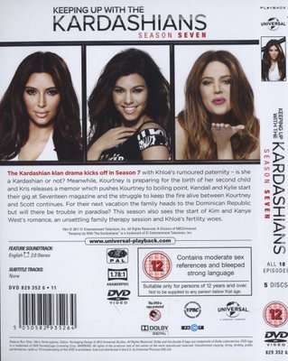 Keeping Up With the Kardashians - Season 7 (DVD, Boxed set)