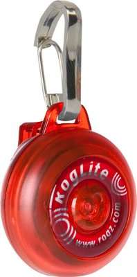 Rogz ID Tagz Roglite - Large 31mm  (Red Light)