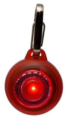 Rogz ID Tagz Roglite - Large 31mm  (Red Light)