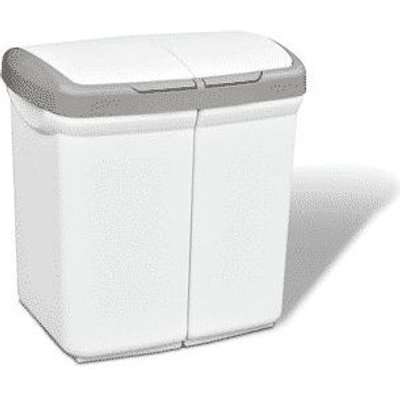 Meliconi 2 x 25L Ecobin (White)