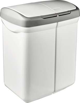 Meliconi 2 x 25L Ecobin (White)