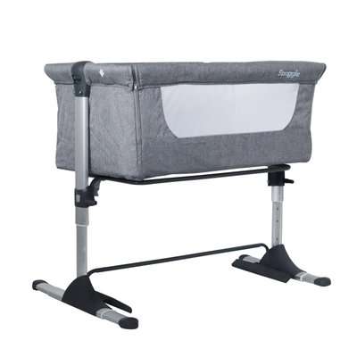 Snuggletime 6380 Side-by-Me Co-Sleeper Cot (Grey)
