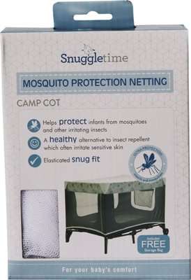 Snuggletime Mosquito Protection Netting for Camp Cots