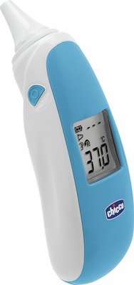 Chicco Infrared Comfort Quick Ear Thermometer and Chicco Probe Covers Bundle