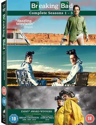 Breaking Bad: Season 1-3 (DVD, Boxed set)
