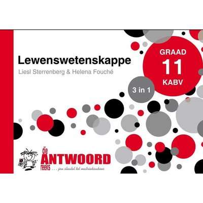 Lewenswetenskappe 3 in 1 Studiegids - Graad 11: KABV (Afrikaans, Paperback)