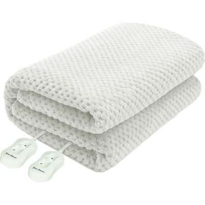 Pure Pleasure Full-Fit Coral Fleece Electric Blanket (Double)