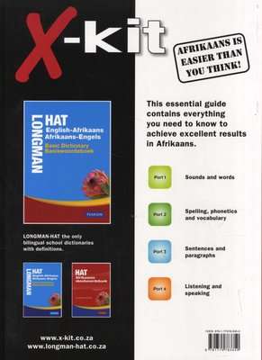 X-Kit Essential Reference: Afrikaans for English Speakers - Grade 8 - 12 (Afrikaans, English, Paperb