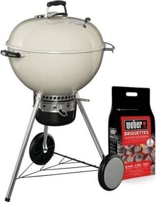 Weber MasterTouch with GBS Grate and Tuck Away Lid (57cm) (Ivory)