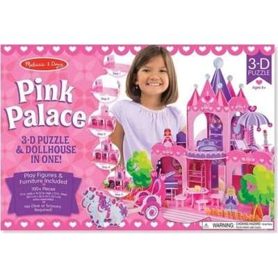 Melissa & Doug Pink Palace 3D Puzzle
