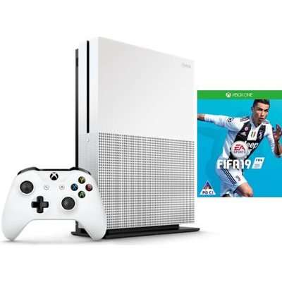 Microsoft Xbox One S Console (1TB) with FIFA 19