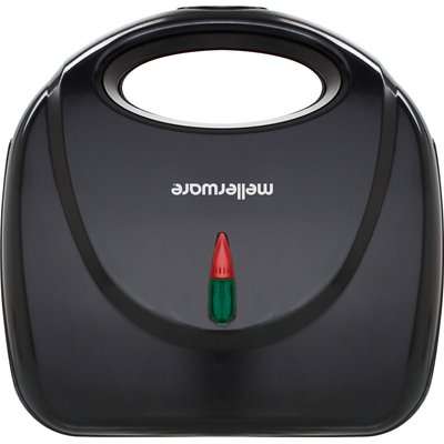 Mellerware Mercury 750W 2 Slice Sandwich Maker with Black Plates