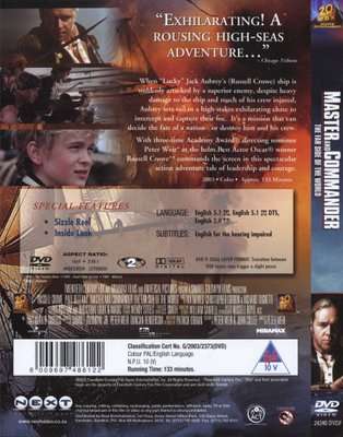 Master & Commander: The Far Side of the World (DVD)