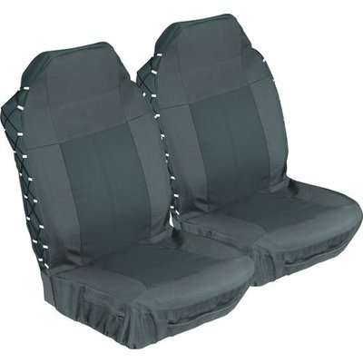 Stingray Explorer Front Seat Cover Set (2 Piece) (Black)