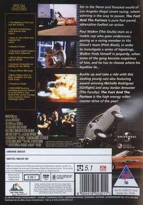 The Fast And The Furious (DVD)