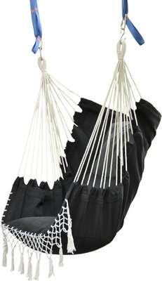 Fine Living Milos Hammock Chair (Black)