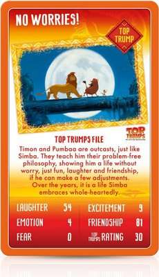 Top Trumps Lion King