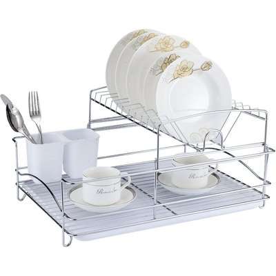 Fine Living - Balcony Dish Rack (White)