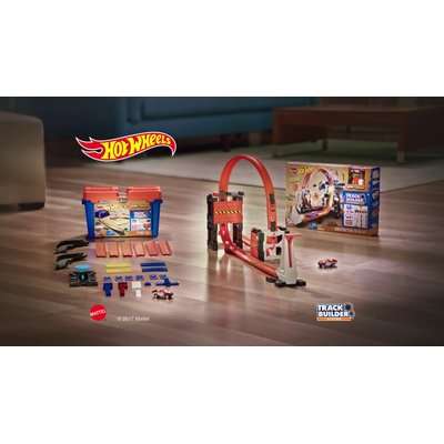 Hot Wheels Track Builder Construction Crash Kit