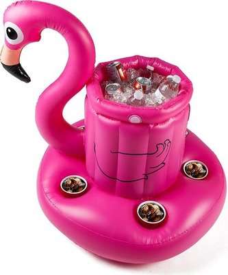 Big Mouth Inc Floating Flamingo Beverage Cooler