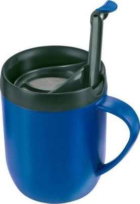 Zyliss Blue Hot Coffee Mug Cafetiere Flask