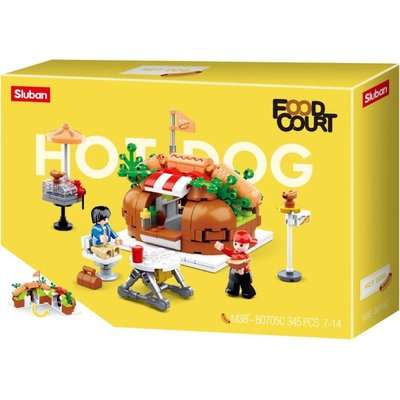 Sluban Foodcourt - Hotdog House (345 Pieces)