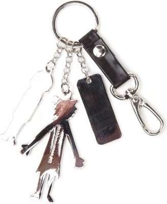 Rick and Morty Character Charms and Logo Metal Keychain