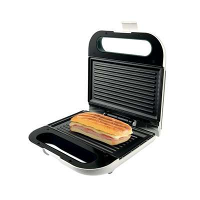 Taurus Phoenix Sandwich Maker with Non-stick Grill Plates (White)