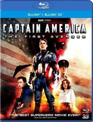 Captain America: The First Avenger - 2D / 3D (Blu-ray disc)