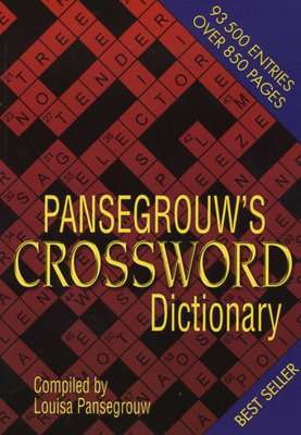 Pansegrouw Crossword Dictionary (Paperback)