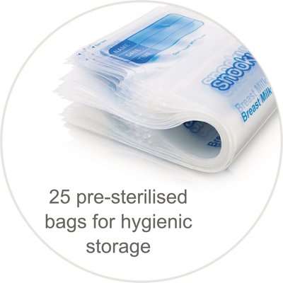 Snookums Breast Milk Storage Bag (Pack of 25)