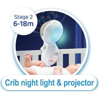 Infantino: 3-In-1 Projector Musical Mobile (White)