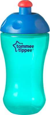 Tommee Tippee - Essentials Free Flow Sports Bottle (300ml | Supplied Colour May Vary)