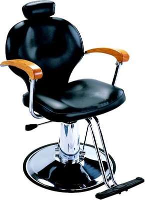 Lucky Styling Chair with Adjustable Backrest (150kg)(Black)