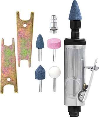 Tradeair Die Grinder Kit with 5 Grinding Stones