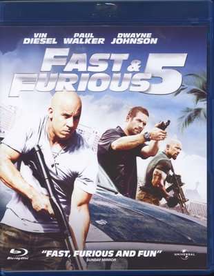 Fast & Furious 5 (Blu-ray disc)