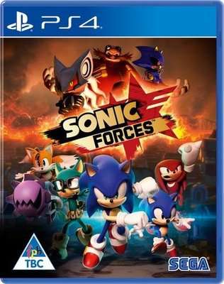 Sonic Forces (PlayStation 4, Blu-ray disc)